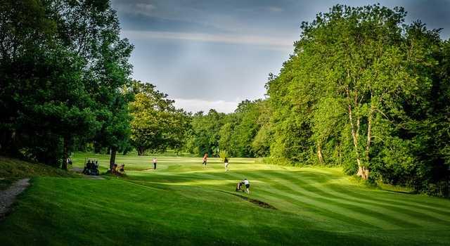 A view from Glynhir Golf Club.