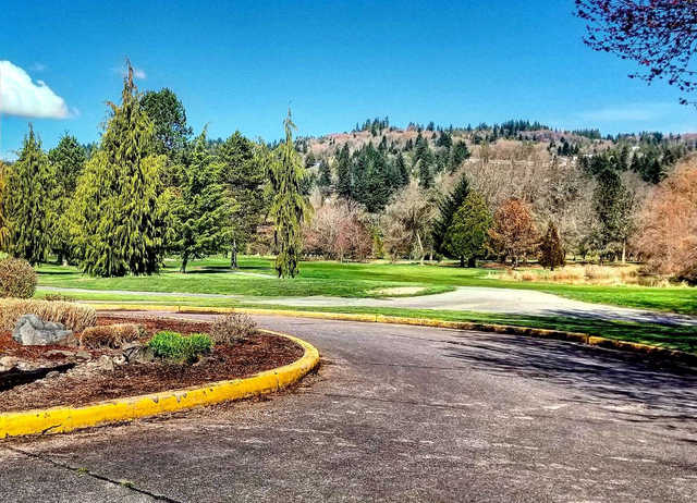 A view from Mint Valley Golf Course.