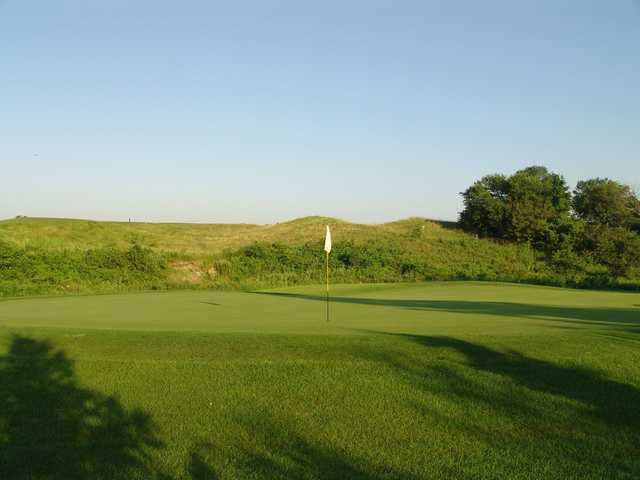 A view of a hole at Otter Creek Golf Course.