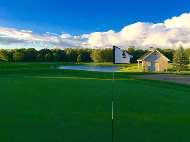 A view from green #11 at Fairways of Woodside Golf Course.