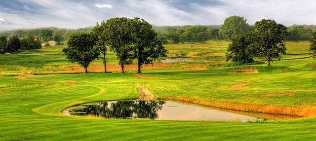 A view of a hole from Wedgewood Cove Golf Club.