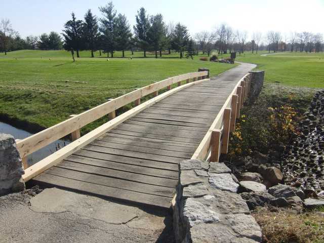 A view of tee #10 at North Course from Pebble Brook Golf Club.