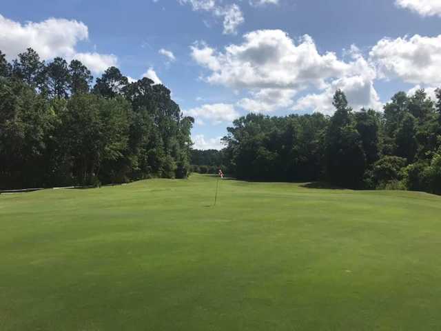 A view of the 2nd green at Bent Creek Golf Club.