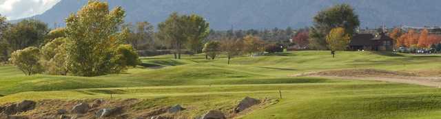 A fall day view from Antelope Hills Golf Course.