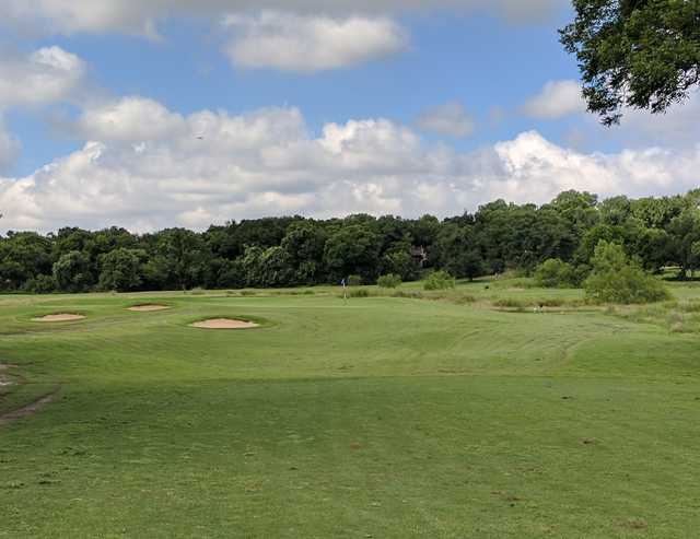 View of the 8th hole from Harvey Penick Golf Campus.