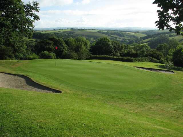 View of a green from Highbullen Hotel Golf and Country Club