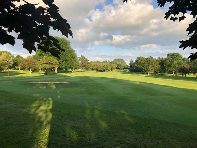 A view of a fairway at Radcliffe-on-Trent Golf Club.