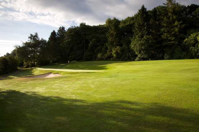 A view of a hole at Tyneside Golf Club.