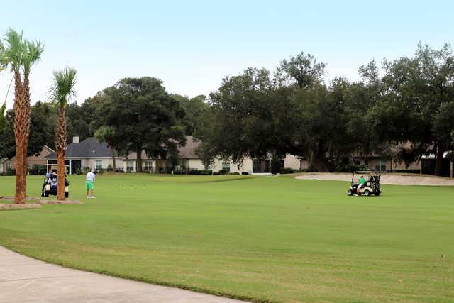 A view from Sea Palms Golf & Tennis Resort.