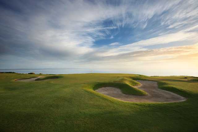 A view of green #15 at The Kittocks Course from Fairmont St. Andrews.