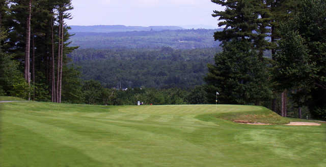 A view of a green at Martindale Country Club.