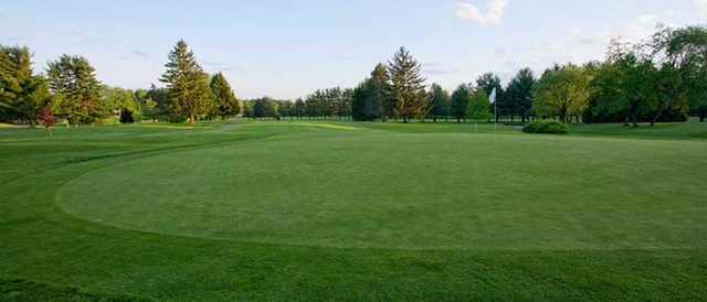 A view of a hole at Chardon Lakes Golf Course.