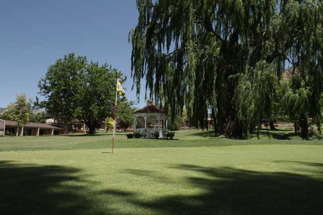 A view of a green at Poco Diablo Resort.