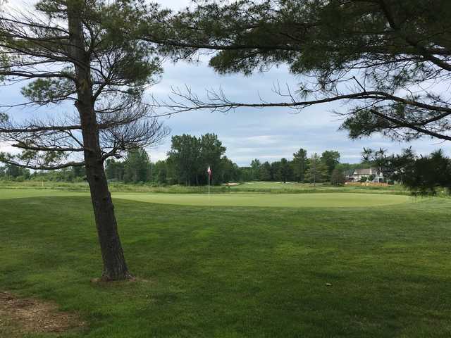 A view of a hole at Oak Bay Golf Course.