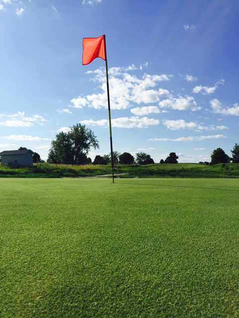 A view from Mendota Golf Course.