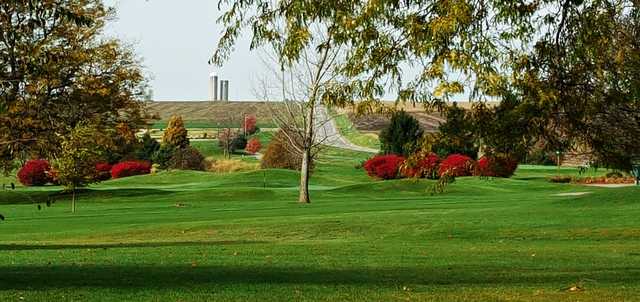 A view from Mendota Golf Course.