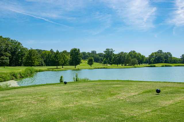 View from a tee at Twelve Stones Golf Club.