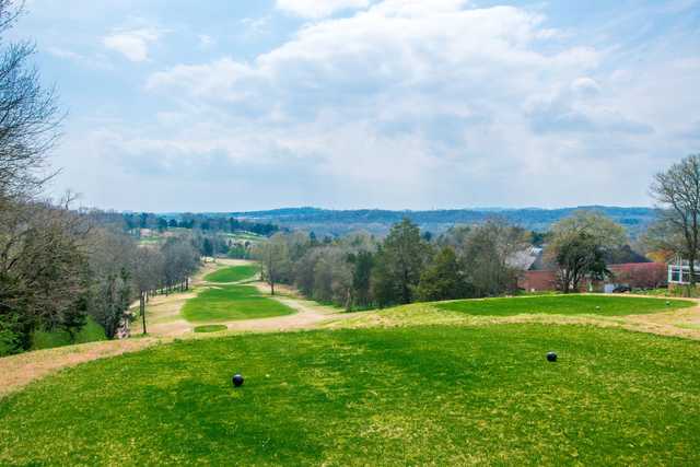 View from a tee at Twelve Stones Golf Club.