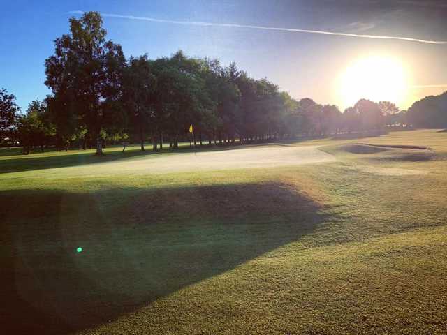 View or a green at Haydock Park Golf Club.