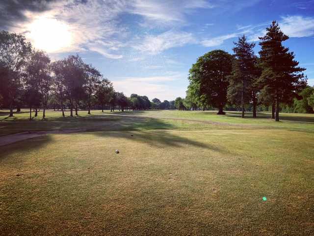 View from a tee at Haydock Park Golf Club.