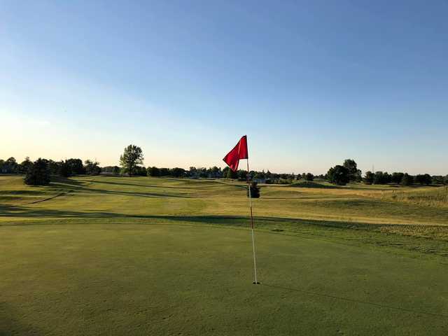 A view of a hole at The Legends Golf Club.