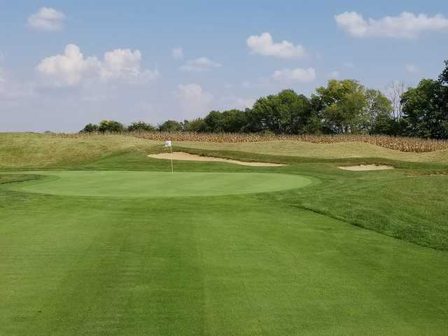 A view of a hole at The Legends Golf Club.