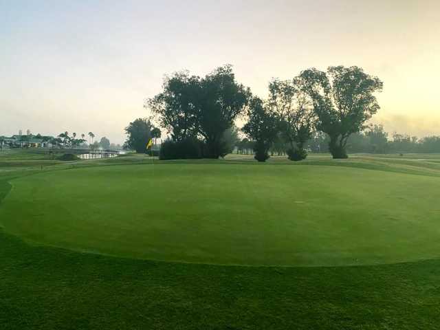 A view of a green at Sebring International Golf Resort.