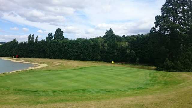 View of the 7th green from the Churchill Academy Course.