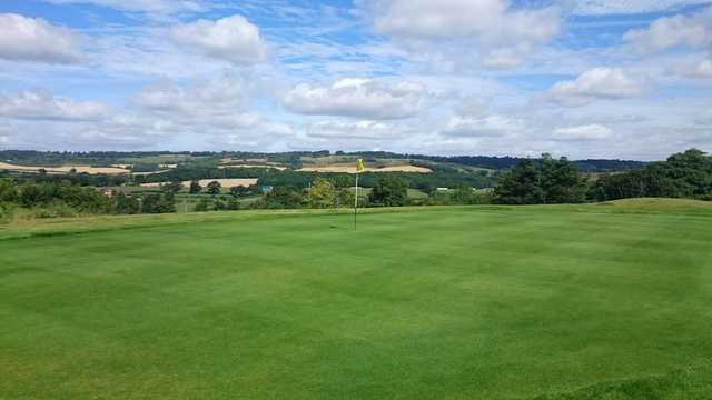 View of the 1st green from the Churchill Academy Course.