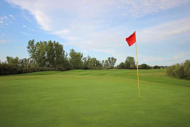 View from a green at Country Drive Golf Course.
