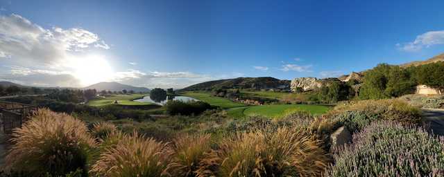 A morning day view from Oak Quarry Golf Club.