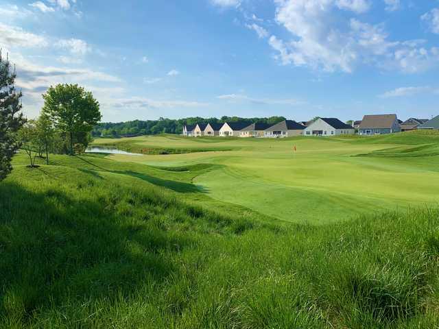 Looking back from 14th green at Plantation Lakes Golf and Country Club.