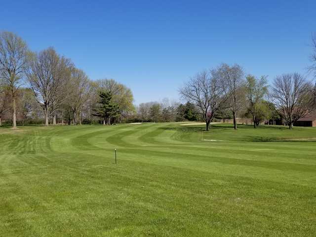 A view of one of the fairways in great shape at Jacksonville Country Club.
