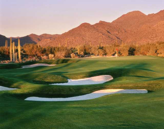 View of the 9th hole from the North course at Gallery Golf Club.