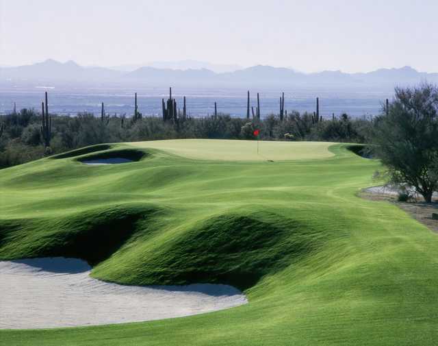 View of the 6th hole from the South course at Gallery Golf Club.