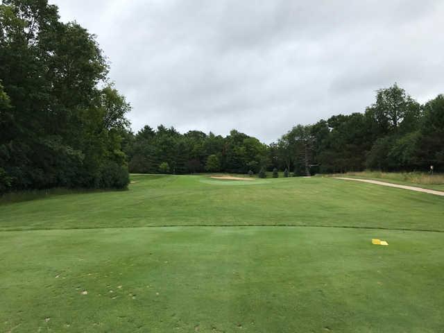 A view from tee #3 at Glacier Wood Golf Club.