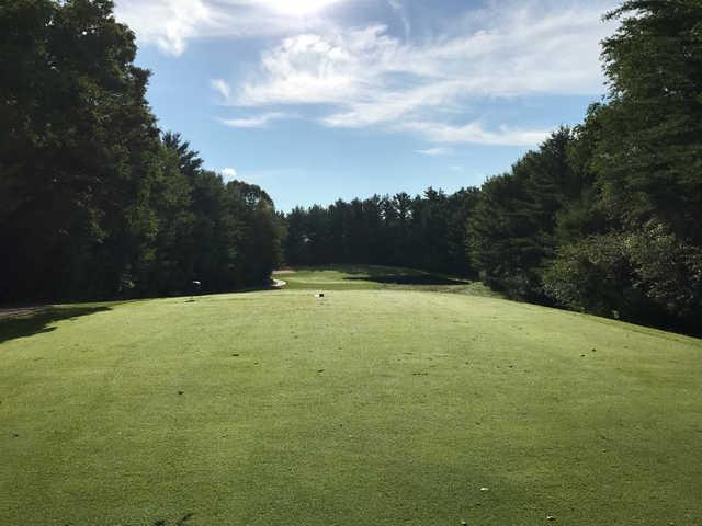 A view from the 6th tee at Glacier Wood Golf Club.