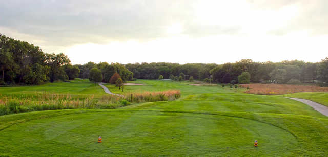 A view from tee #2 at Ledges Golf Club.
