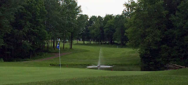 A view of a hole at RiverEdge Golf Course.