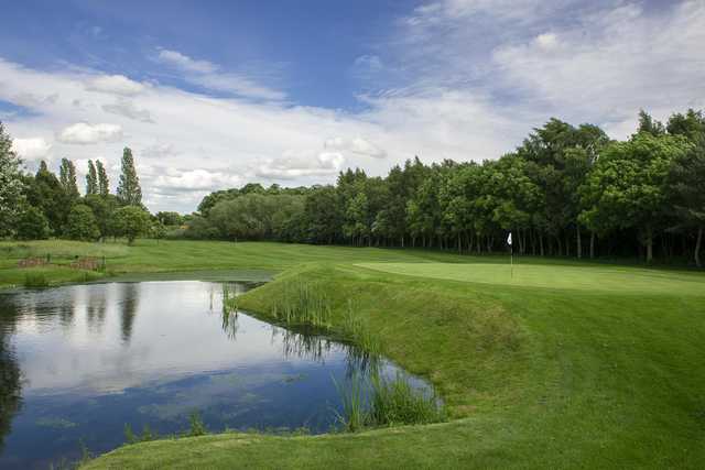 View of a green from the Championship Course at The Branston Golf & Country Club.