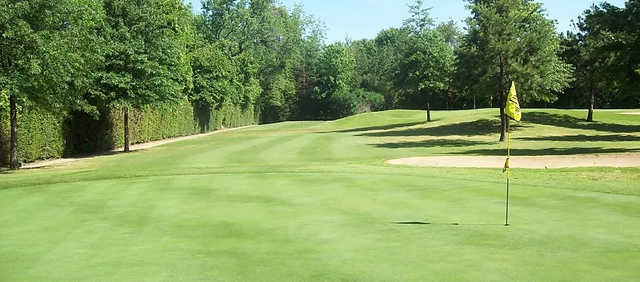A view of a hole at Links at Bentonville Golf & Athletic Club.