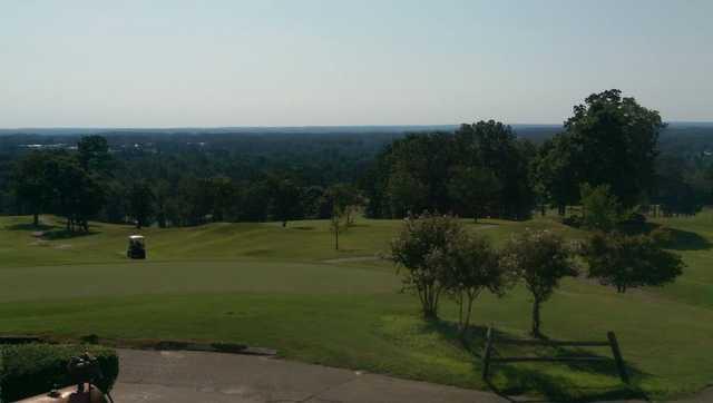 A sunny day view from Country Land Golf Course.