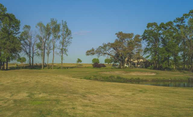 A view of a hole at Crooked Oak Golf Club.