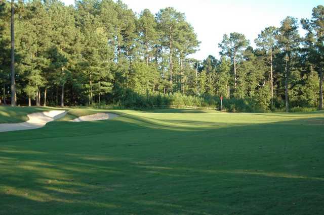 A view of hole #2 at Lane Creek Golf Club.