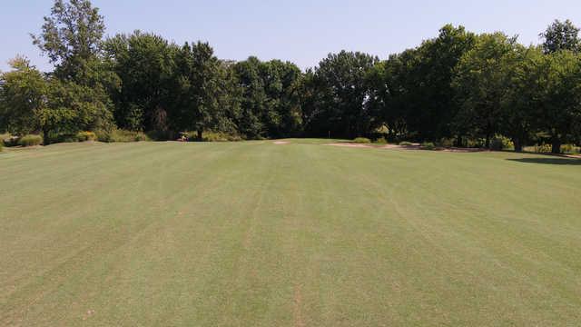 A view from a fairway at Carlyle Lake Golf Club.