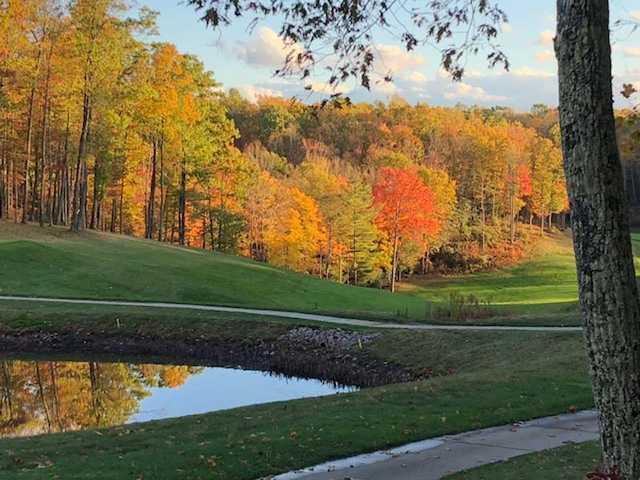 A view from the Woodhaven Course at Glade Springs Village.