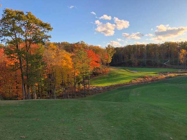 A view from the Woodhaven Course at Glade Springs Village.