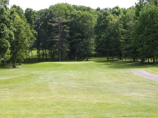 View of the 3rd hole at Tioga Golf Club.