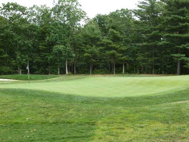 Putting the undulating greens on the Pines Course at Seaview resort is tricky business.