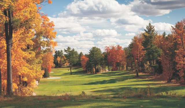 A view of the 18th fairway at North Granite Ridge Golf Club.